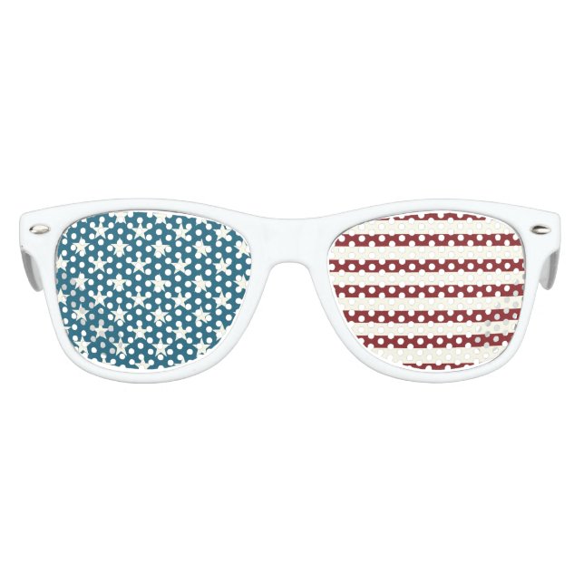 Patriotic Sunglasses for the Fourth of July (Front)