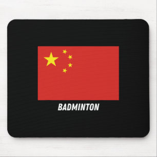 Patriotic Support Badminton China Team Sport China Mouse Pad