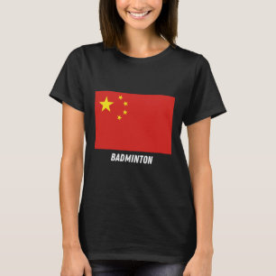 Patriotic Support Badminton China Team Sport China T-Shirt