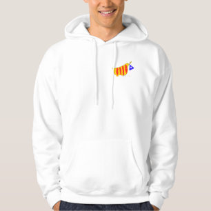 Patriotic Symbol, Catalonia freedom dove. Hoodie