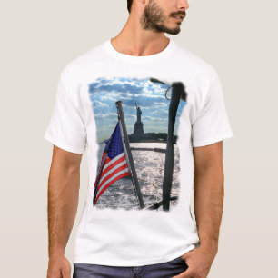 Patriotic T-shirt Liberty & Justice for All (back)