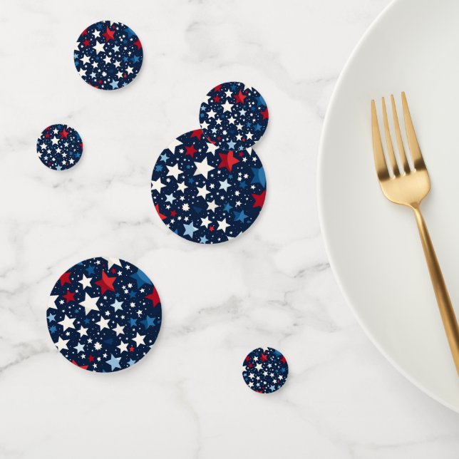 Patriotic Table Confetti (Group)