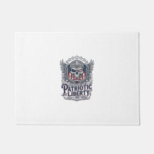 Patriotic Tactical Eagle Skull Military Inspired S Doormat