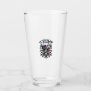 Patriotic Tactical Eagle Skull Military Inspired S Glass