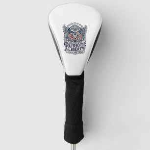 Patriotic Tactical Eagle Skull Military Inspired S Golf Head Cover