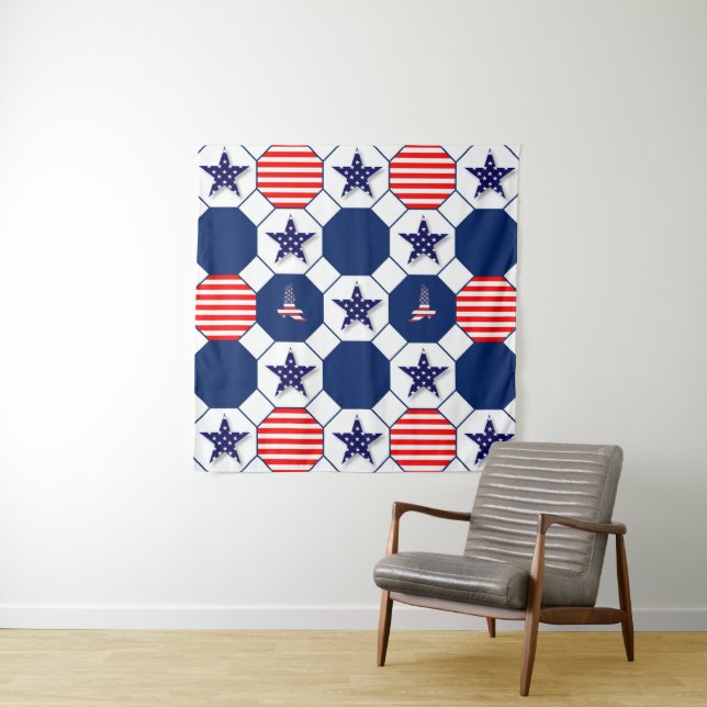 Patriotic Tapestry (In Situ)
