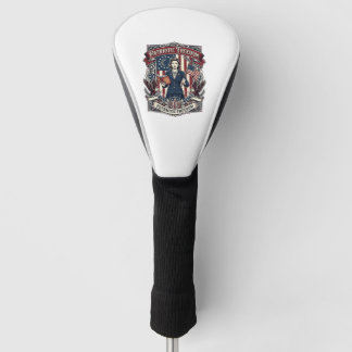 Patriotic Teacher Vector Graphic Tee_1 Golf Head Cover