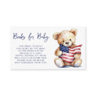 Patriotic Teddy Bear Books For Baby Baby Shower