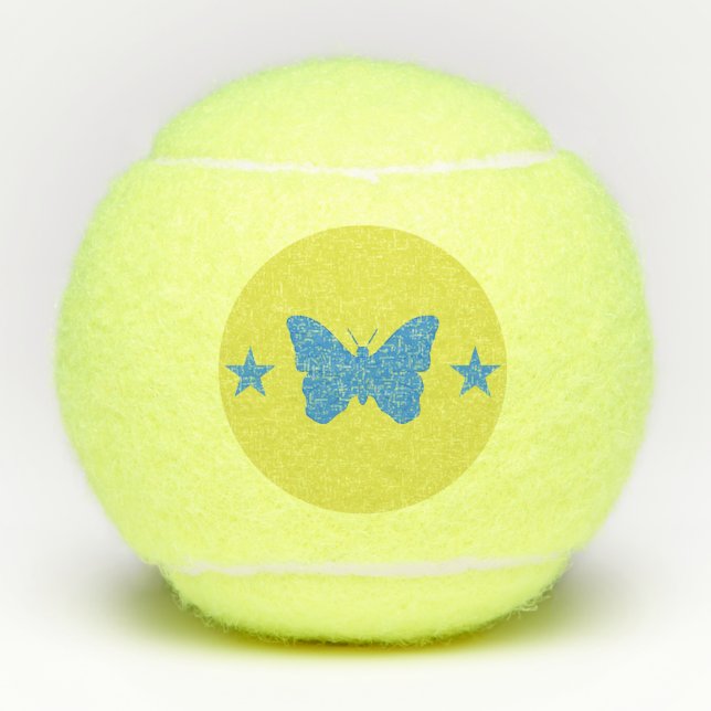 Patriotic Tennis Ball with Flag of Bady Bassit (Front)