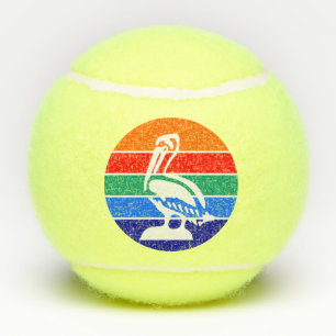 Patriotic Tennis Ball with Flag of St. Petersburg