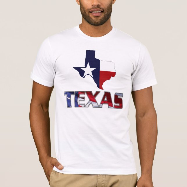 Patriotic Texas T-Shirt (Front)