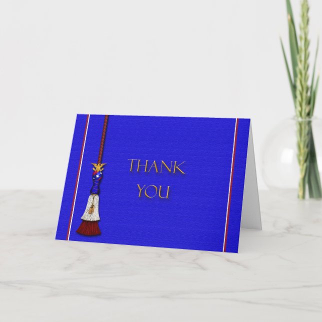 Patriotic Thank You Card (Front)