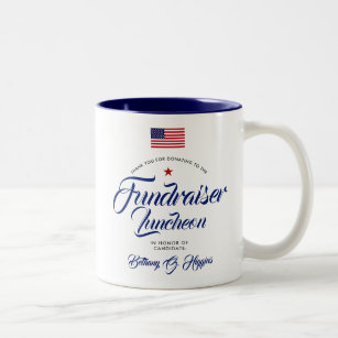 Patriotic Themed   Political Style Two-Tone Coffee Mug