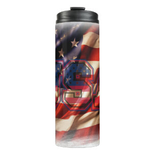 Patriotic Thermal Tumbler