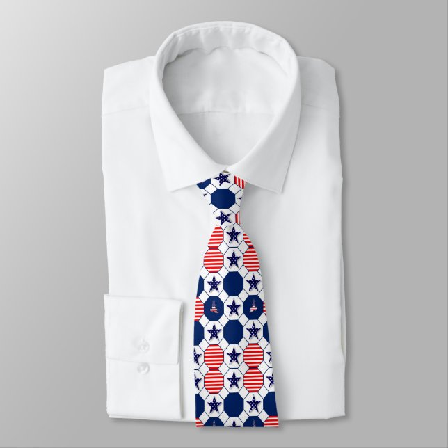 Patriotic Tie (Tied)