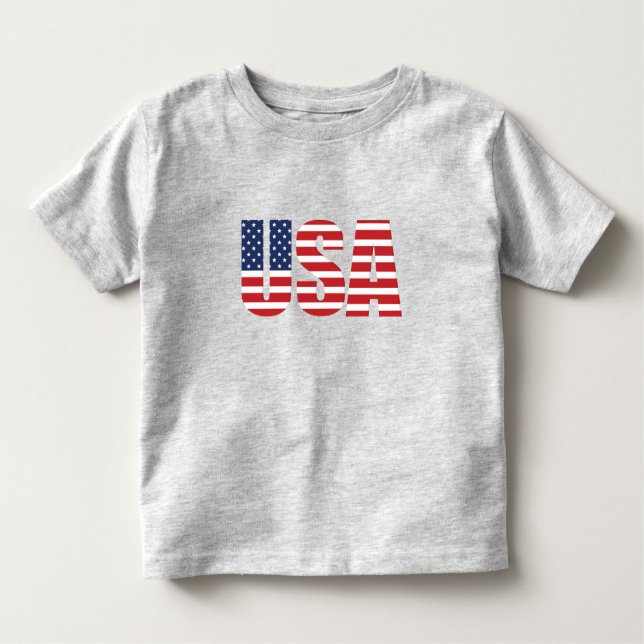 Patriotic Toddler T-Shirt (Front)