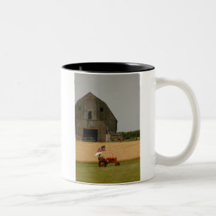 Patriotic Tractor Mug