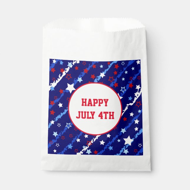 Patriotic Treat Favour Bag (Front)