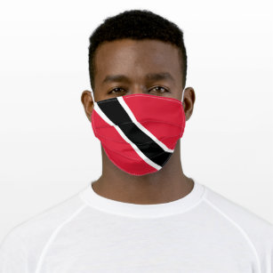 Patriotic Trinidad and Tobago Flag Cloth Face Mask