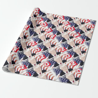 Patriotic Trump 2020 Wrapping Paper