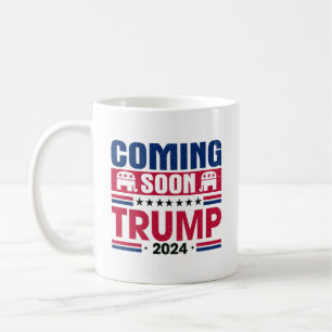 Patriotic Trump 2024 Coffee Mug