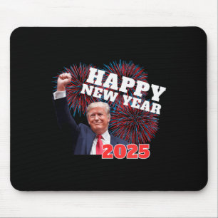 Patriotic Trump Happy New Year 2025 Daddys Home Ch Mouse Pad