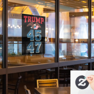 Patriotic Trump Won 45 and 47 Victory Winner Trump