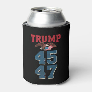Patriotic Trump Won 45 and 47 Victory Winner Trump Can Cooler
