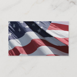 Patriotic Two Side Business Card Design