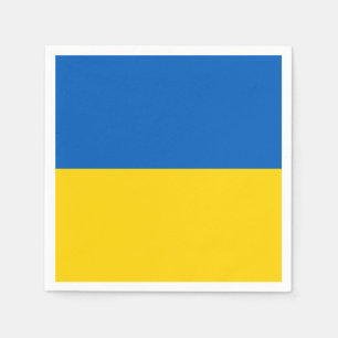 Patriotic Ukraine Flag Napkin