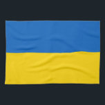 Patriotic Ukraine Flag Tea Towel<br><div class="desc">Patriotic flag of Ukraine.</div>