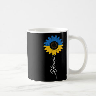 Patriotic Ukraine Sunflower Ukrainian Women Girls Coffee Mug
