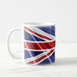 Patriotic Union Jack Flag Coffee Mug