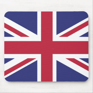 Patriotic United Kingdom Flag Mouse Pad