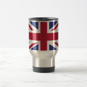 Patriotic United Kingdom Flag Travel Mug