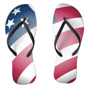 Patriotic United States of America Flag, Cool Thongs