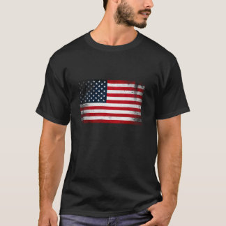 Patriotic USA American Flag For Men Women Kids Boy T-Shirt