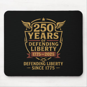 Patriotic Usa Army Us Military Parade 250th Annive Mouse Pad