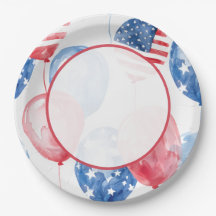 Patriotic USA Balloons