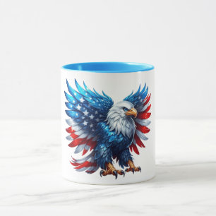 Patriotic USA Eagle Design Mug – Bold and Proud"
