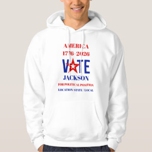 Patriotic USA Election Hoodie