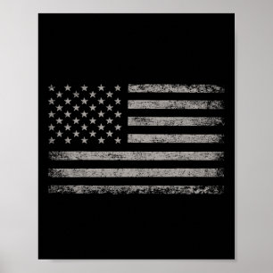 Patriotic Usa Flag 4th Of July For Men Women Kids Poster