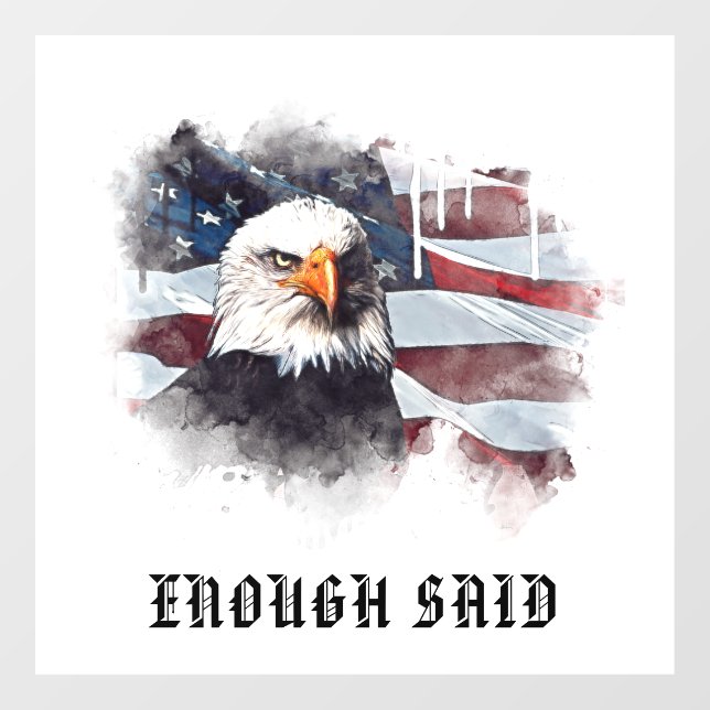 *~* Patriotic  USA Flag American Bald EAGLE AP16 (Sheet)