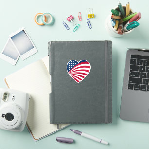 Patriotic USA Flag Heart