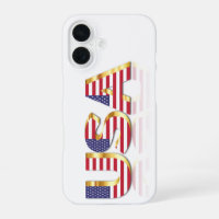 Patriotic USA Flag iPhone Case