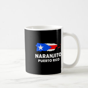 Patriotic Usa Flag Naranjito Coffee Mug