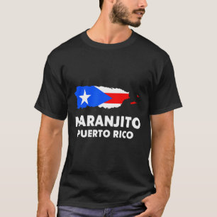 Patriotic Usa Flag Naranjito T-Shirt
