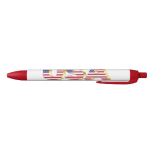 Patriotic USA Flag Pen