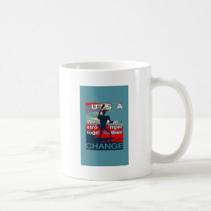 Patriotic USA Hope Graphic Art Print Design Coffee Mug