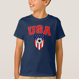 Patriotic USA Soccer T-Shirt